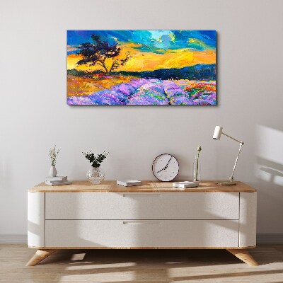 Tablou canvas Peisaj în culorile apusului