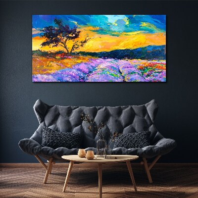 Tablou canvas Peisaj în culorile apusului