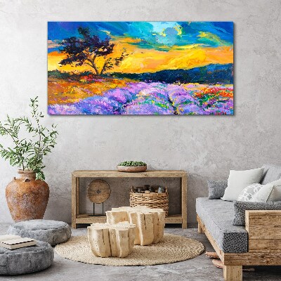 Tablou canvas Peisaj în culorile apusului