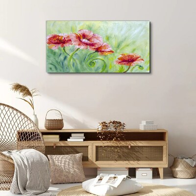 Tablou canvas Peisaj floral in nuante pastelate