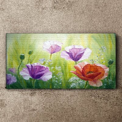 Tablou canvas florile plantei