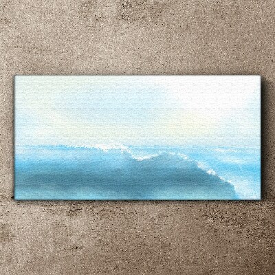 Tablou canvas Pacea unui val de mare