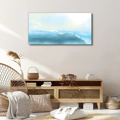 Tablou canvas Pacea unui val de mare