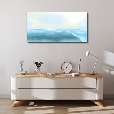 Tablou canvas Pacea unui val de mare