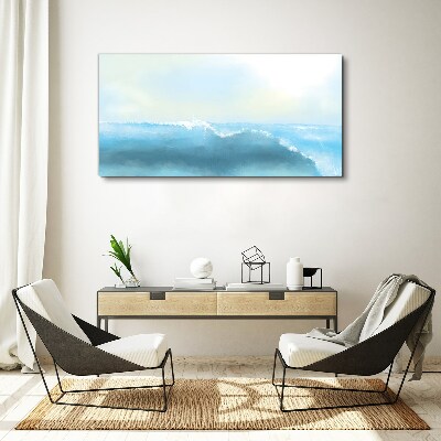 Tablou canvas Pacea unui val de mare
