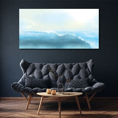 Tablou canvas Pacea unui val de mare