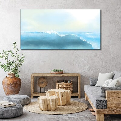 Tablou canvas Pacea unui val de mare