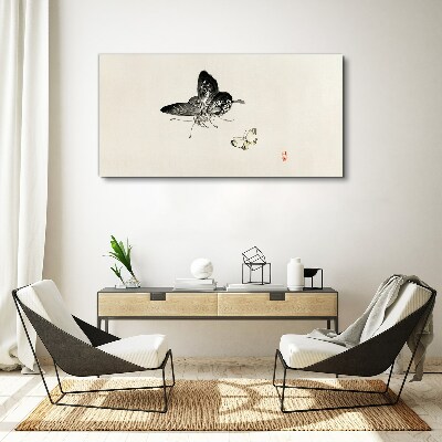 Tablou canvas Fluturi într-o armonie delicată