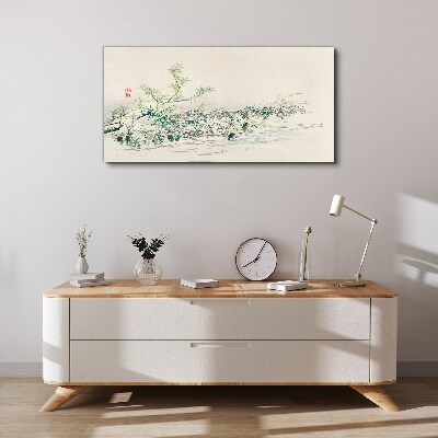 Tablou canvas Pacea naturii în culori delicate