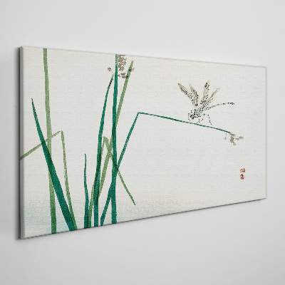 Tablou canvas Delicatesa naturii cu un fluture