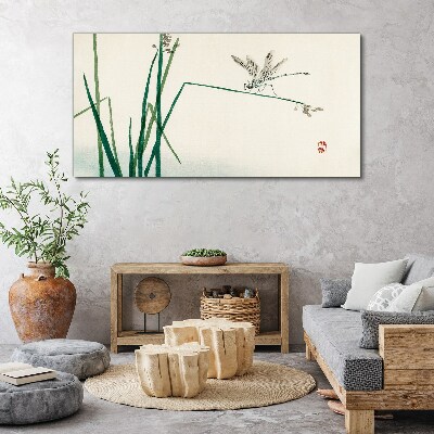 Tablou canvas Delicatesa naturii cu un fluture