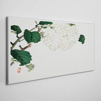 Tablou canvas Aranjament floral cu frunze