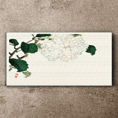 Tablou canvas Aranjament floral cu frunze