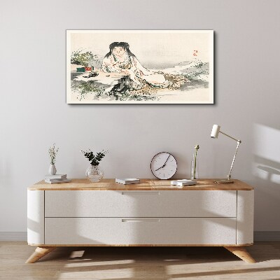 Tablou canvas Pace lângă râu