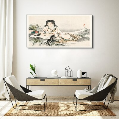Tablou canvas Pace lângă râu