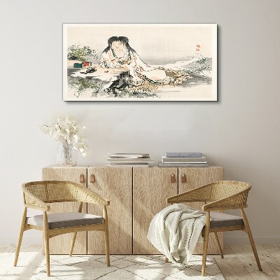 Tablou canvas Pace lângă râu