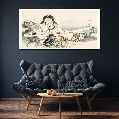 Tablou canvas Pace lângă râu