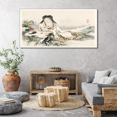 Tablou canvas Pace lângă râu