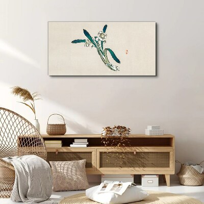 Tablou canvas Flori în vânt