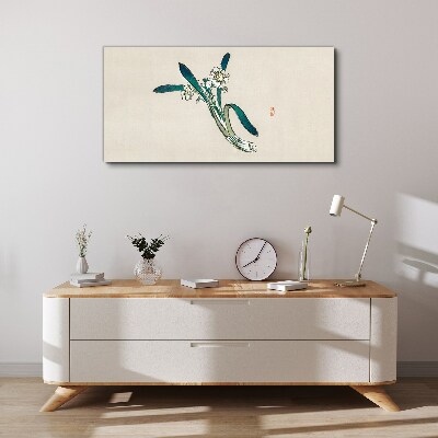 Tablou canvas Flori în vânt