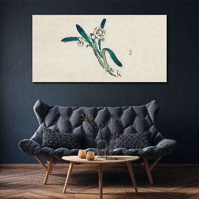 Tablou canvas Flori în vânt