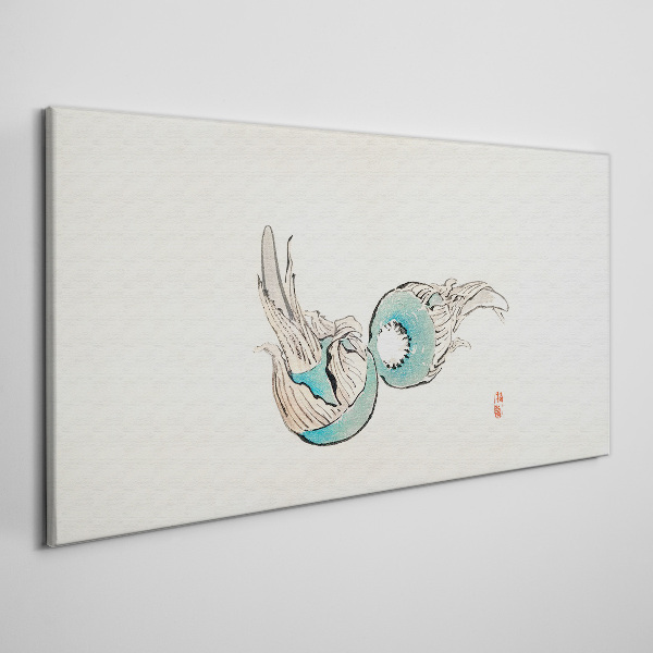 Tablou canvas Ilustrație de pește japonez