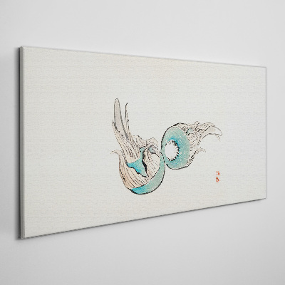 Tablou canvas Ilustrație de pește japonez
