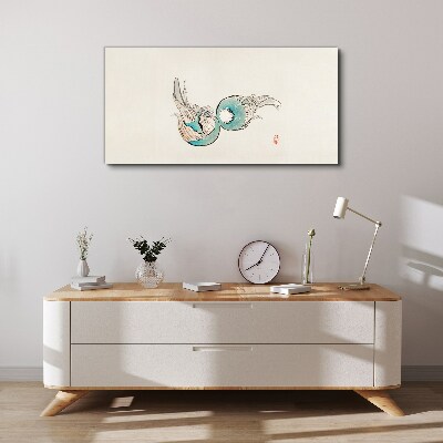 Tablou canvas Ilustrație de pește japonez