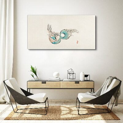 Tablou canvas Ilustrație de pește japonez