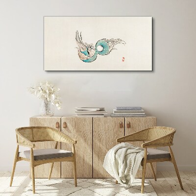 Tablou canvas Ilustrație de pește japonez