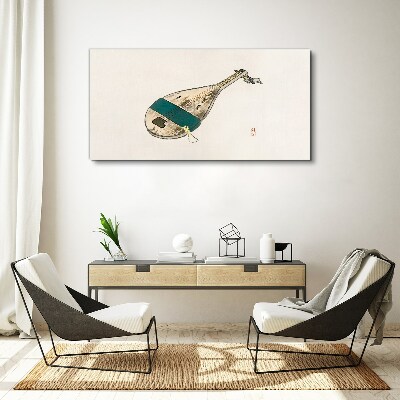 Tablou canvas Un instrument muzical din China