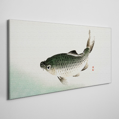 Tablou canvas Crap în peisajul apei