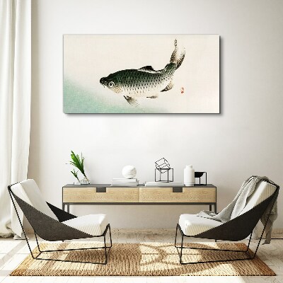 Tablou canvas Crap în peisajul apei