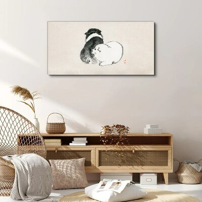 Tablou canvas Aspectul prietenos al câinilor