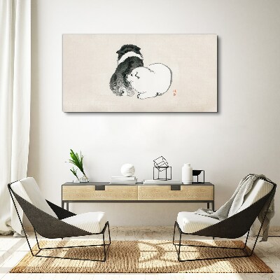 Tablou canvas Aspectul prietenos al câinilor