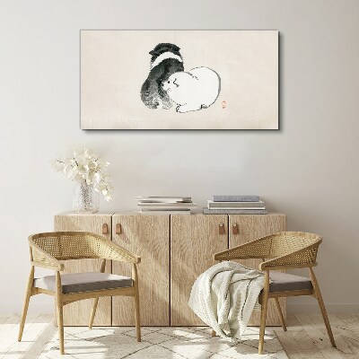 Tablou canvas Aspectul prietenos al câinilor