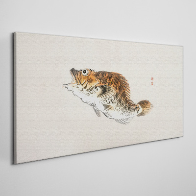 Tablou canvas Eleganță de pește în nuanțe delicate