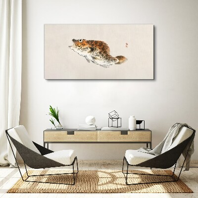 Tablou canvas Eleganță de pește în nuanțe delicate