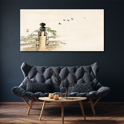 Tablou canvas Pace între păsări