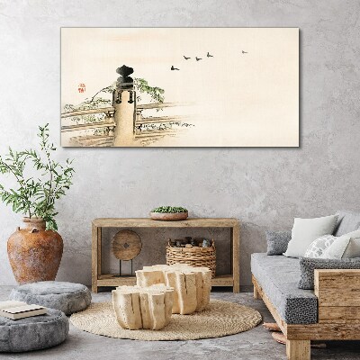 Tablou canvas Pace între păsări
