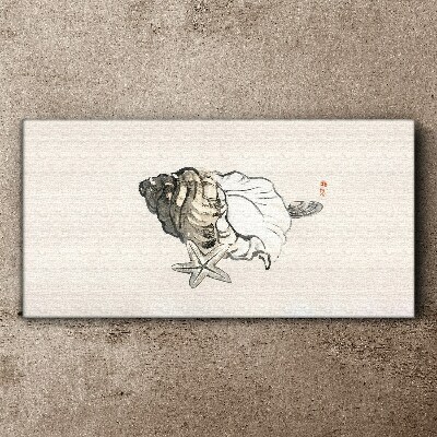 Tablou canvas Cochilie de stea de mare