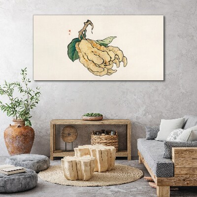 Tablou canvas Lămâi pe fundal alb
