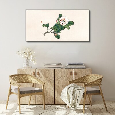 Tablou canvas Floare de magnolia pe o ramură