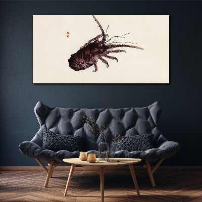 Tablou canvas Eleganța creveților