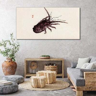 Tablou canvas Eleganța creveților