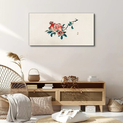 Tablou canvas Aranjament floral cu rodie