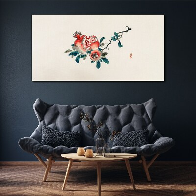 Tablou canvas Aranjament floral cu rodie