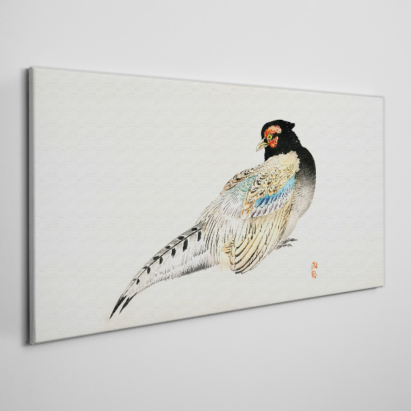 Tablou canvas Fazan în Penaj Elegant
