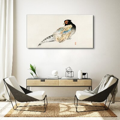 Tablou canvas Fazan în Penaj Elegant