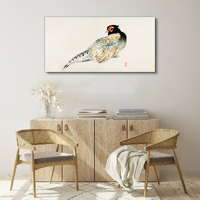 Tablou canvas Fazan în Penaj Elegant
